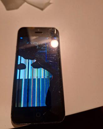 Apple i-Phone 5 modello A1429 vetro rotto