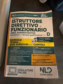 Libro concorsi funzionario amministrativo  comune
