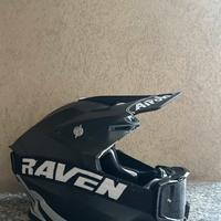 Casco Airoh + mascherina Raven