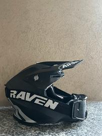 Casco Airoh + mascherina Raven