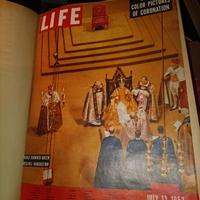 collezioni anni 50 rilegati della Rivista Life