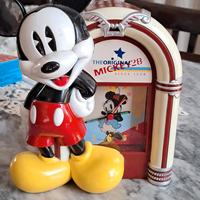 orologio sveglia salvadanaio Topolino vintage
