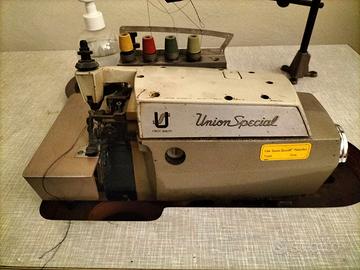 Macchina da cucire Union Special completa tavolo