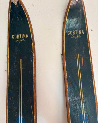 Sci in legno anni 50/60