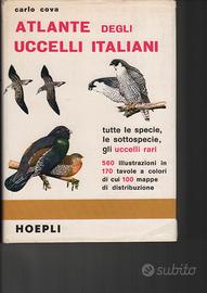 Cova ATLANTE DEGLI UCCELLI ITALIANI Hoepli
