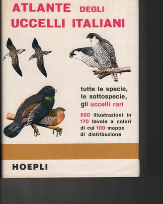 Cova ATLANTE DEGLI UCCELLI ITALIANI Hoepli