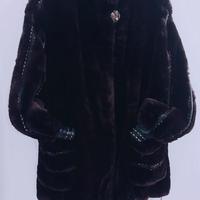 Pelliccia L.I.N.S  Castorino rasato e pelle