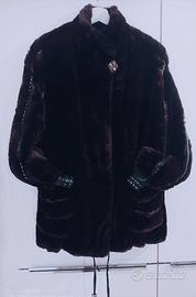 Pelliccia L.I.N.S  Castorino rasato e pelle