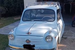 Fiat 600 D epoca anno 1958