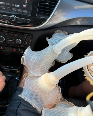 Lampadario in vetro di murano