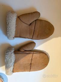 Muffole donna in pelle di montone