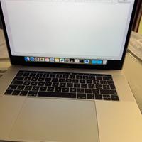 Macbook Pro 15" A1707 256 SSD 16GB  4Gb Sch.grafic