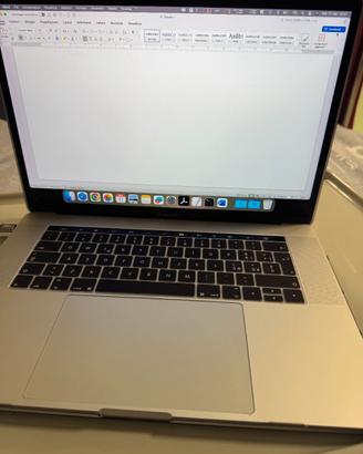 Macbook Pro 15" A1707 256 SSD 16GB  4Gb Sch.grafic