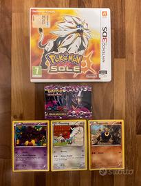 Pokemon Sole 3DS + Carte Pokemon