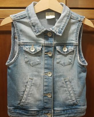 Smanicato jeans bambina