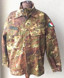 Giacca vegetata E.I. tg. XL  + Tactical vest