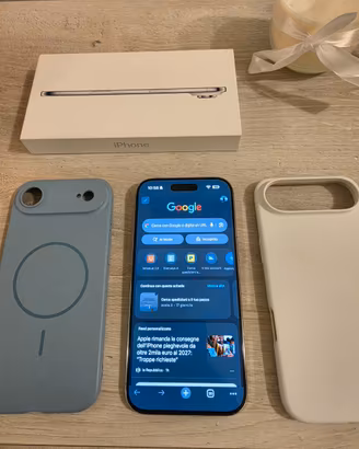 Apple iPhone Air + 3 cover  Garanzia Amazon 256 GB