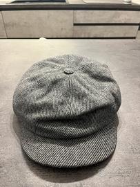 Cappello Coppola Woolrich Grigio Lana Taglia L