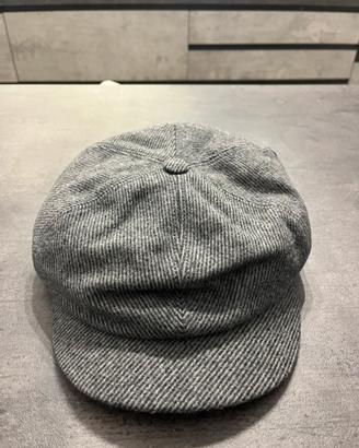 Cappello Coppola Woolrich Grigio Lana Taglia L