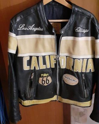 Giacca in pelle route 66, originale in buono stato