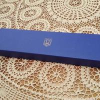 Cravatta Blu FIGC originale logo 3 stelle