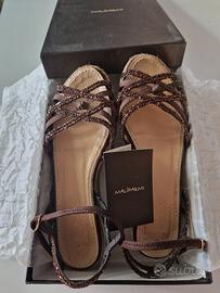 Sandalo Maliparmi con zeppa n.36.