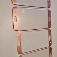 Protezione vetro Galaxy s7, s7 edge rosa metall