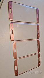 Protezione vetro Galaxy s7, s7 edge rosa metall