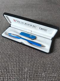 Astuccio Collezione Victorinox e penna Cross