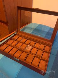 Scatola orologi 24 posti