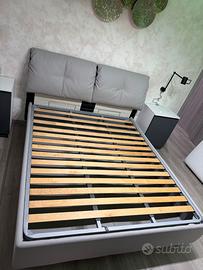 letto matrimoniale con contenitore