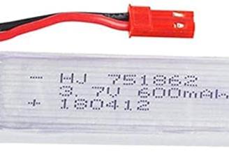 Batteria LiPo 3.7V 600mAh per UDI U817, WLtoys rc