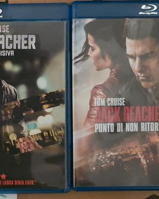 Bluray disc film jack Reacher con Tom Cruise