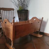 Antica culla di fine 800