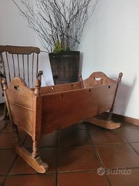 Antica culla di fine 800