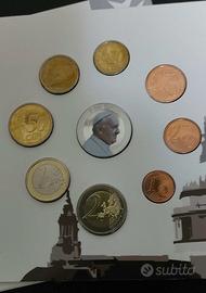 Set di monete Euro Malta "Papa Francesco"