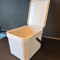 Pattumiera Umido Bianco