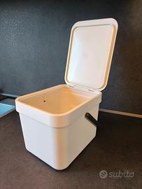 Pattumiera Umido Bianco