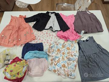 Vestiti vari bambina 6-9 mesi