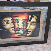 Quadro stile etnico 1,18 x 89