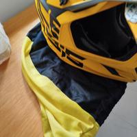 casco moto cross  tg.L acerbis fibra e carbonio