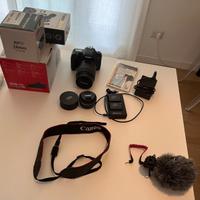 Canon EOS 77D Kit + Obiettivo e regali