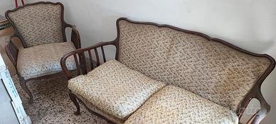 Salottino Stile Liberty primo '900 da restaurare