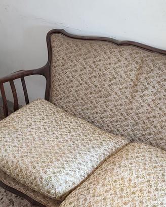 Salottino Stile Liberty primo '900 da restaurare