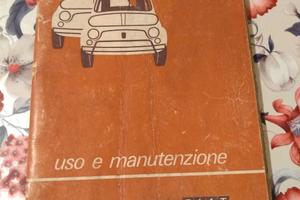 Libretto uso e manutenzione fiat 500 f/l