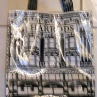 BORSA SPESA originale HARRODS 20x30 da collezione