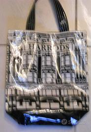 BORSA SPESA originale HARRODS 20x30 da collezione