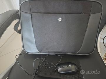 Borsa porta PC notebook portatile più mouse Hp.
