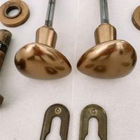 2 Coppie Pomoli Girevoli Porta Blindata