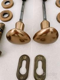 2 Coppie Pomoli Girevoli Porta Blindata